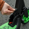 Afbeelding van HOMCOM E-Scooter van versterkt nylon en aluminium - 71L x 36,5B x 75-80H cm - Groen/Zwart