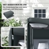 Afbeelding van Outsunny Tuinschommelhoes - Oxford - 220L x 125B x 172H cm - Grijs