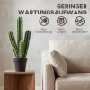 Afbeelding van Homcom Kunstplant van Kunststof - 13L x 13B x 53H cm - Groen