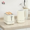 Afbeelding van HOMCOM Waterkoker en Toaster Set 2200 W, 1,7L, 2 sneetjes, 6 bruiningsniveaus, Beige
