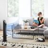 Afbeelding van HOMCOM Torenventilator van ABS Zwart