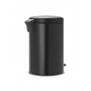 Afbeelding van Brabantia NewIcon Prullenbak - 20 liter - Mat Zwart