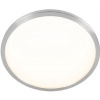 Afbeelding van Briloner Leuchten - LED-plafondlamp met achtergrondverlichting, 22W, 3000 lumen, aluminium/wit
