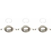 Afbeelding van Briloner Leuchten RENG - inbouwarmatuur - set van 3 - GU10 fitting - IP23 - Ø8,6 x 6,5 cm