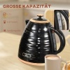Afbeelding van Homcom waterkoker - Kunststof - 24,1L x 19,5B x 23,2H cm - Zwart