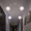 Afbeelding van GLOBO LED-spotlight met 2 lampen ELLIOTT mat nikkel