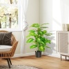 Afbeelding van HOMCOM - Kunstplant - PEVA - 17x17x95 cm - Groen