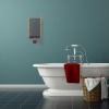 Afbeelding van Bamboe hangkast voor badkamer - 3 vakken - 3 haken - 58 x 31,5 x 15 cm