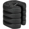 Afbeelding van Outsunny Gewichtsdoos voor Paviljoen - HDPE, Cement - Ø22 x 5,5H cm - Zwart