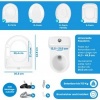 Afbeelding van KESSER® WC-bril met Soft Close en Quick-Release - Duroplast - Wit / D-Vorm