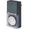 Afbeelding van Brennenstuhl MZ 44 tijdschakelklok, mechanisch stopcontact, IP44, zwart