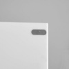 Afbeelding van Scandinavische wandkast voor badkamer - 60x60 cm - 2 deuren - matte witte afwerking