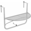Afbeelding van Outsunny - Verstelbare Balkontafel - Halfrond - Wit