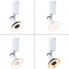 Afbeelding van Neordic Runa Wand- en Plafondlamp GU10 230V 20W Dimbaar Wit, Grijs