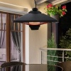 Afbeelding van Outsunny Terrasverwarmer met LED-verlichting en afstandsbediening - 2000 W