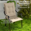 Afbeelding van Outsunny - Ligbedkussen - Polyester - Beige