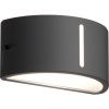 Afbeelding van LUTEC BONN BUITENWANDLAMP UP & DOWN 1 LAMP E27 DONKERGRIJS