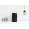 Afbeelding van Brabantia NewIcon Prullenbak - 20 liter - Mat Zwart
