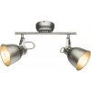 Afbeelding van Moderne Plafondlamp - Nikkel - 2 x E14 fitting | Surrey