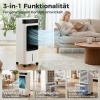 Afbeelding van HOMCOM Luchtkoeler van kunststof en papier - 29,2L x 27,5B x 67,5H cm - Wit
