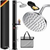 Afbeelding van KESSER® Solar douche 35 liter Solar tuindouche Incl. beschermhoes | warm water | max. 60°C zonder st