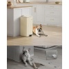 Afbeelding van Songmics pedaalemmer 30L softclose metaal zandbeige