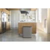 Afbeelding van Brabantia Bo Touch Bin Prullenbak - 60 liter - 1 vak - Mineraal Betongrijs