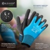 Afbeelding van KESSER® Tuinzak, set van 3 x 272 liter, inclusief handschoenen, zelfstaand, 4 handgrepen, stabiel, r
