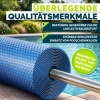Afbeelding van tillvex Premium Zonnezeil voor Zwembad, 400 µm, Rechthoekig, 549 x 274 cm, Snijbaar