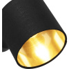 Afbeelding van REALITY TOMMY Spot - Zwart - goudkleur - excl.1xE14 - IP20