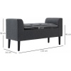 Afbeelding van HOMCOM Opbergzitting 838-165
