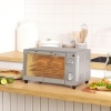 Afbeelding van HOMCOM 9L Minibakoven 35 cm breed met Bakplaat, Grillrooster, 100-230 °C, 60 Min. Timer, 750W