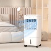 Afbeelding van HOMCOM Mobiele Airco van ABS in Wit