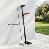 Afbeelding van Outsunny Metaaldetector van Aluminium en ABS - 70x139x26 cm - Zwart