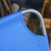 Afbeelding van Outsunny Blau Metalen Ligstoel van Polyester