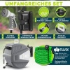 Afbeelding van tillvex® Water Slanghaspel Grijs 35m met Wandbevestiging en Transportgreep