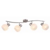 Afbeelding van Globo Willy nikkel metalen opbouwspot E27 54025-4
