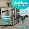 Afbeelding van KIDUKU® Veiligheidshek 360 cm voor huisdieren en kinderen, inklapbaar met deur