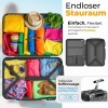 Afbeelding van KESSER® Reiskoffer, koffer, handbagage, ABS, hardshellkoffer met cijferslot, kofferweegschaal en rei