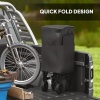 Afbeelding van Outsunny Tuinwagen van staal, polyester - Zwart