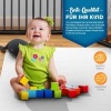 Afbeelding van KIDUKU® 7,2 meter inklapbaar veiligheidshek XXL met deur, 8 elementen voor flexibele vormen