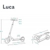 Afbeelding van Lionelo Luca - Step - Tot 100 kg - Kinderstep - ABEC-7 lagers - Voor jongens en meisjes - 3 hoogtes