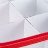 Afbeelding van Kerstballen opbergbox - 128 vakken - verstelbare schotels - kerstballen organizer