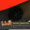 Afbeelding van HOMCOM Opblaasbare Kerstman op Slee 240x57x112 cm Rood en Geel