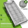 Afbeelding van tillvex® Campingbed, opvouwbaar met draagtas, tot 200 kg, extra breed, voor binnen en buiten