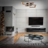 Afbeelding van BRILONER FRAME - Dimbare LED Plafonnière/Wandlamp - 3000K Warm Wit - Draaibaar - 53 x 53 x 8 cm