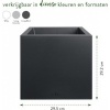 Afbeelding van Elho Vivo Next Vierkant 30 - Plantenbak voor Binnen & Buiten - 100% Gerecycled - 29,5 x 29,5 cm - Li