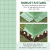 Afbeelding van Outsunny Vervangfolie voor kas PE 300L x 300B x 200H cm - Groen
