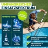 Afbeelding van Tillvex telescoopstang voor zwembad, 1,20-3,60 m, aluminium, 3-delig, antraciet