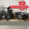 Afbeelding van Tefal Ultimate Hapjespan Ø24 cm met Deksel - Inductie - Anti-aanbak - Voor Metalen Spatels